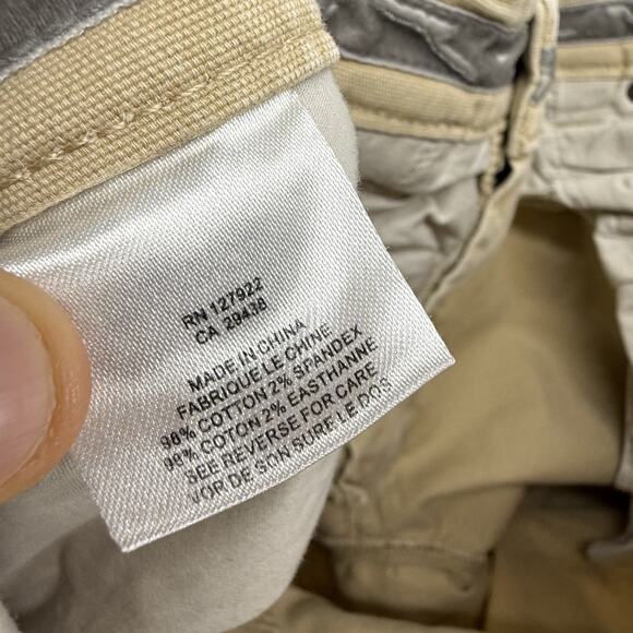 Mountain Khakis pants Men's 36x34 Fits 33x32 Tan Camber 107 Double Knee Outdoor - Picture 10 of 12